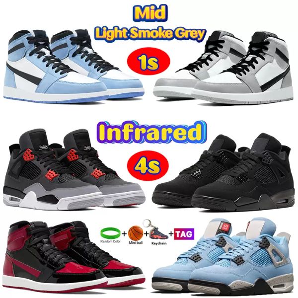 2022 designer 1 4 high basketball shoes university blue bred patent unc royal chicago gai 1s 4s mid light smoke grey infrared black cat fbk
2022 designer 1 4 high basketball shoes university blue bred patent unc royal chicago gai 1s 4s mid light smoke grey infrared black cat fbk