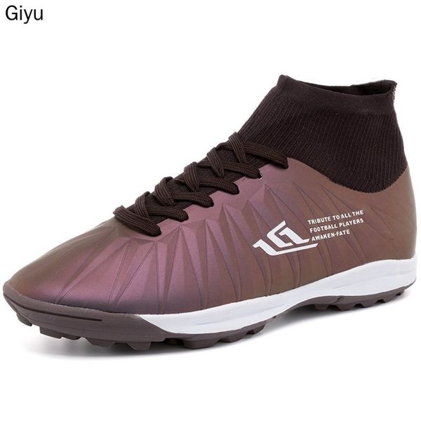 dress shoes football boots turf men cleats soccer artificial glass for boys kids professional 220927, Black
dress shoes football boots turf men cleats soccer artificial glass for boys kids professional 220927, Black