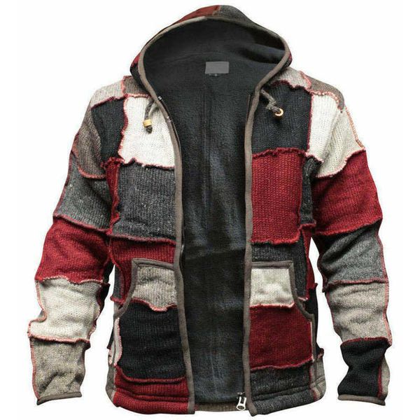 men's jackets creativity jacket clothing autumn zipper color matching cardigan sweatshirt casual winter hoodie t220926, Black;brown
men's jackets creativity jacket clothing autumn zipper color matching cardigan sweatshirt casual winter hoodie t220926, Black;brown
