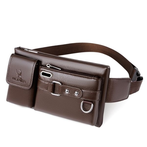 waist bags men's packs fanny solid color multipurpose pu leather chest fashion blackbrown crossbody 220926
waist bags men's packs fanny solid color multipurpose pu leather chest fashion blackbrown crossbody 220926