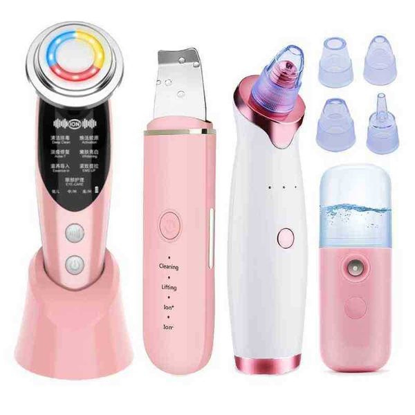 ems facial massager led light therapy skin care ultrasonic cleaner blackhead remover nano spray face steamer beauty tools 220516
ems facial massager led light therapy skin care ultrasonic cleaner blackhead remover nano spray face steamer beauty tools 220516