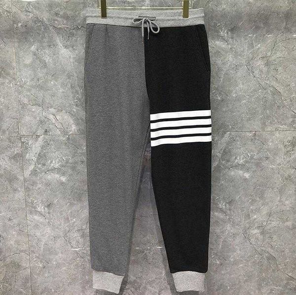 2022 fashion brand tb thom sweatpants men women panelled casual sports trousers tracksuit bottoms patchwork jogger track pants, White;black
2022 fashion brand tb thom sweatpants men women panelled casual sports trousers tracksuit bottoms patchwork jogger track pants, White;black