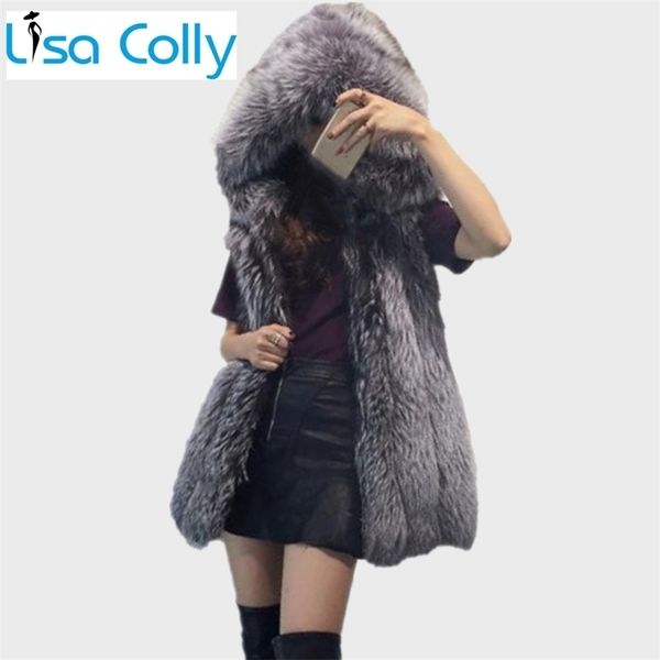 womens fur faux fashion winter women vest with hooded woman coat long s jacket female ladies overcoat 220927, Black
womens fur faux fashion winter women vest with hooded woman coat long s jacket female ladies overcoat 220927, Black