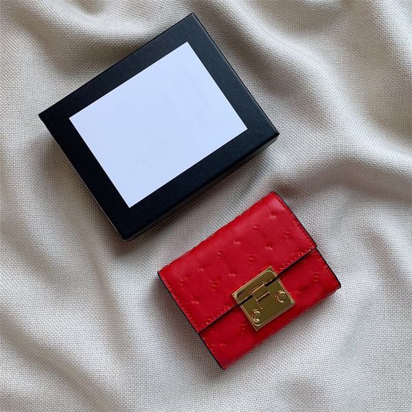 stylish genuine leather wallets interior slot pocket folding purses credit card holder coin purse with box, Red;black 
stylish genuine leather wallets interior slot pocket folding purses credit card holder coin purse with box, Red;black