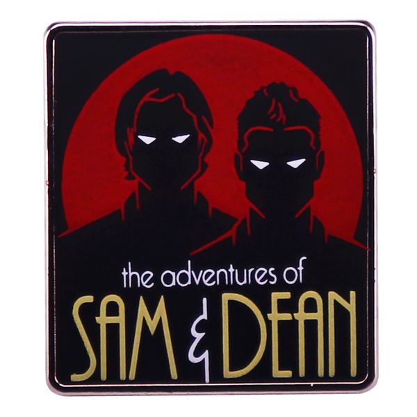 other fashion accessories the superrnatural anime enamel pin sam n dean badge brooch jewelry decoration accessories, Silver
other fashion accessories the superrnatural anime enamel pin sam n dean badge brooch jewelry decoration accessories, Silver