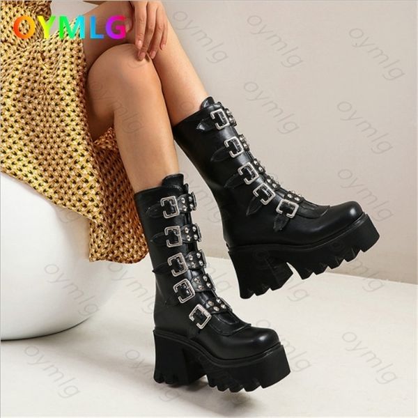 boots ladies punk rock platform high-heeled boots with thick-soled handsome rear zipper large size stage 220928, Black
boots ladies punk rock platform high-heeled boots with thick-soled handsome rear zipper large size stage 220928, Black