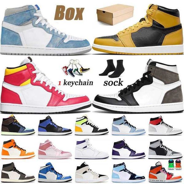 with box 2021 jumpman 1 1s basketball shoes hyper royal pollen high dark mocha light fusion red unc obsidian twist mens womens trainers
with box 2021 jumpman 1 1s basketball shoes hyper royal pollen high dark mocha light fusion red unc obsidian twist mens womens trainers