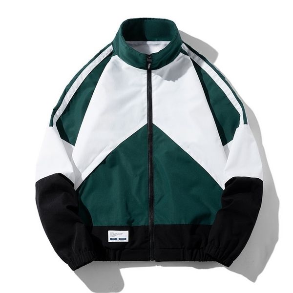 men's jackets spring men hip hop windbreaker mens korean style patchwork leisure loose women harajuku coat 220927, Black;brown
men's jackets spring men hip hop windbreaker mens korean style patchwork leisure loose women harajuku coat 220927, Black;brown