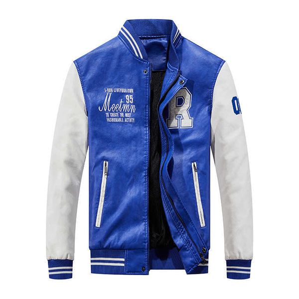 men's jackets autumn winter embroidery jacket male motorcycle stand pu leather jacket men plus size 4xl baseball jackets mens t220926, Black;brown
men's jackets autumn winter embroidery jacket male motorcycle stand pu leather jacket men plus size 4xl baseball jackets mens t220926, Black;brown