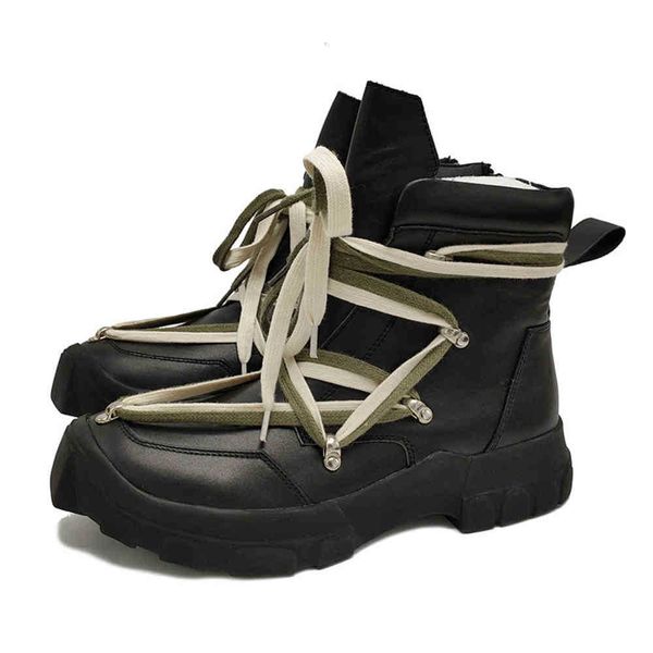 roller shoes ro pentagram shoes geometric figure high short leather martin boots transparent ox tendon sole
roller shoes ro pentagram shoes geometric figure high short leather martin boots transparent ox tendon sole