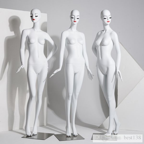 matte white mannequin women's full body display women's wear model with makeup simulation dummy, Khaki
matte white mannequin women's full body display women's wear model with makeup simulation dummy, Khaki