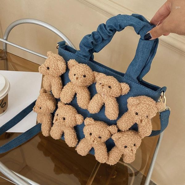 evening bags women cartoon autumn winter 2022 fashion lovely three-dimensional bear messenger bag doll handbag
evening bags women cartoon autumn winter 2022 fashion lovely three-dimensional bear messenger bag doll handbag