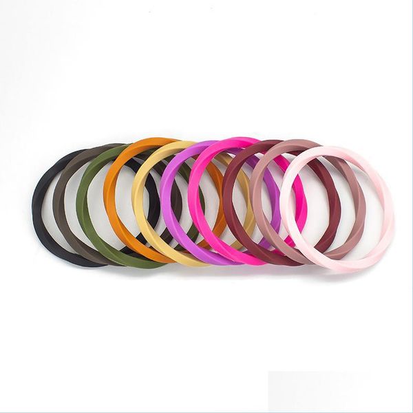 other bracelets sile bracelet narrow wave band ring soft comfortable wristband for women ladies outdoor sport fashion jewelry drop de dhwfi, Golden;silver
other bracelets sile bracelet narrow wave band ring soft comfortable wristband for women ladies outdoor sport fashion jewelry drop de dhwfi, Golden;silver
