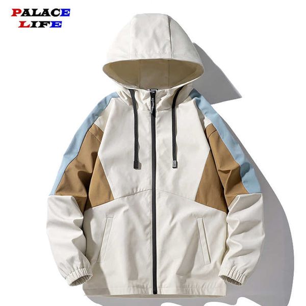 men's jackets men bomber jacket patchwork zipper cargo jackets steetwear 2022 spring hip hop windbreaker coats korean fashion hooded co, Black;brown
men's jackets men bomber jacket patchwork zipper cargo jackets steetwear 2022 spring hip hop windbreaker coats korean fashion hooded co, Black;brown