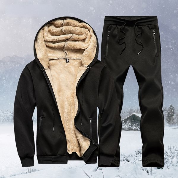winter new men tracksuit sets warm thick windproof mens casual set hooded coats sports suit two pieces jacket pants outwear set, Gray
winter new men tracksuit sets warm thick windproof mens casual set hooded coats sports suit two pieces jacket pants outwear set, Gray