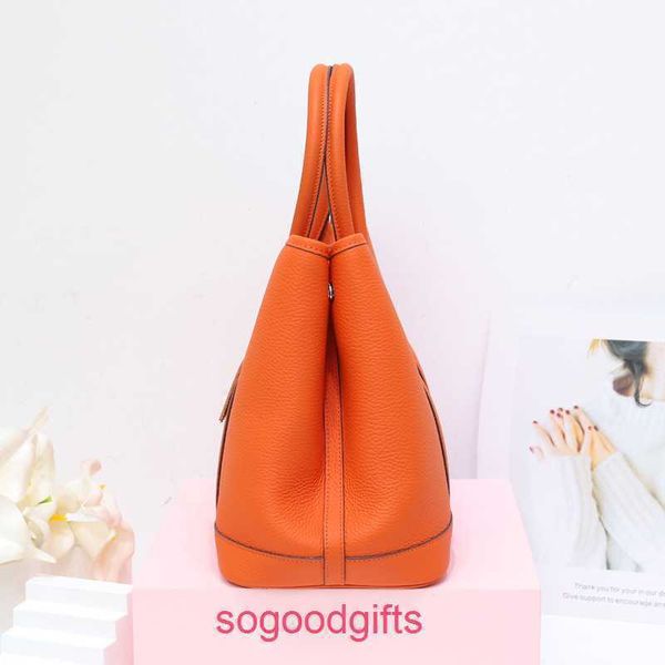 garden party bags women crossbody herme designer tote handbags large capacity fashionable leather women's bag layer cowhide