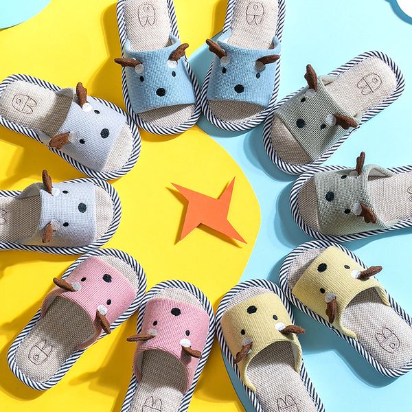 slipper kids slippers children home shoes cartoon deerlet boys girls sandals indoor bedroom floor spring summer baby flax 220928, Black;grey
slipper kids slippers children home shoes cartoon deerlet boys girls sandals indoor bedroom floor spring summer baby flax 220928, Black;grey