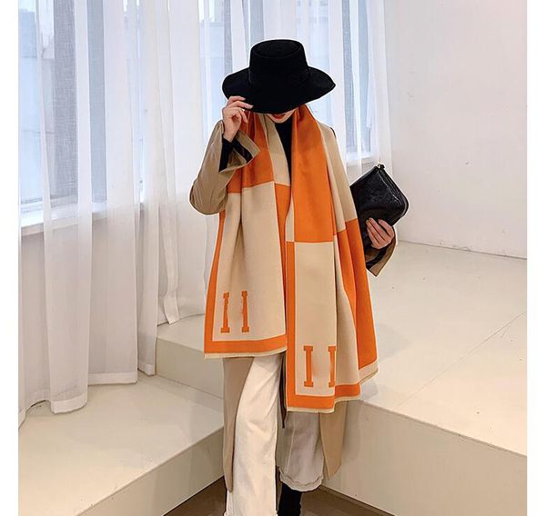 fashion winter scarf pashmina for designers warm scarfs classic women imitate cashmere wool long shawl wrap, Blue;gray
fashion winter scarf pashmina for designers warm scarfs classic women imitate cashmere wool long shawl wrap, Blue;gray