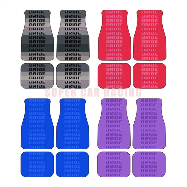 4pcs racing sport car bride fabric floor mats protector jdm style universal waterproof non-slip auto interior carpets 0929
4pcs racing sport car bride fabric floor mats protector jdm style universal waterproof non-slip auto interior carpets 0929
