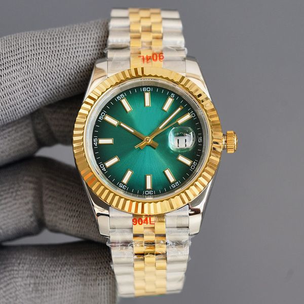 mens watch automatic mechanical watches 41mm stainless steel life waterproof wristwatch designer wristwatches montre de luxe, Silver
mens watch automatic mechanical watches 41mm stainless steel life waterproof wristwatch designer wristwatches montre de luxe, Silver