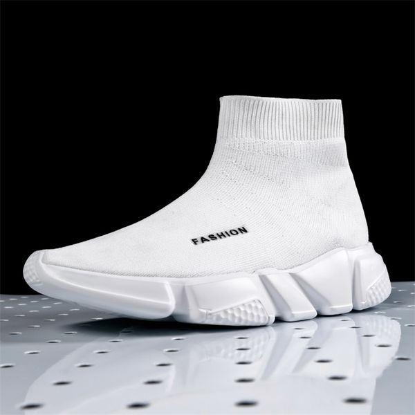 dress shoes fashion casual men high sneakers women outdoor slip on socks soft sports training black white boots 36-45 220929
dress shoes fashion casual men high sneakers women outdoor slip on socks soft sports training black white boots 36-45 220929