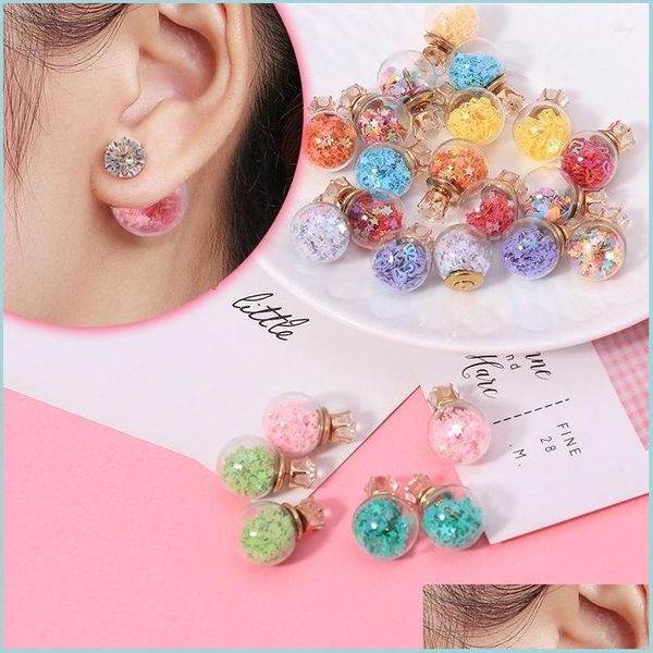 stud stud fashion trend glass sequins rhinestone earrings for woman green pink orange yellow 13 color optional jewelrystud drop deliv dh0cr, Golden;silver
stud stud fashion trend glass sequins rhinestone earrings for woman green pink orange yellow 13 color optional jewelrystud drop deliv dh0cr, Golden;silver