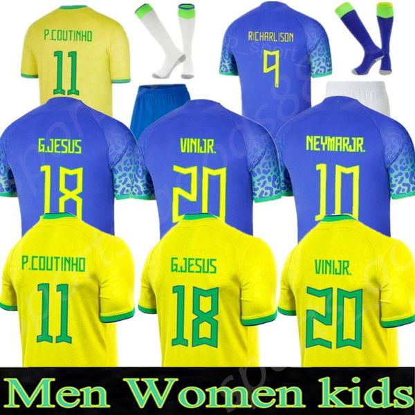 2022 g.jesus soccer jersey brazils coutinho brasil camiseta de futbol 22 23 paqueta richarlison woman football shirt 22 23 maillot kids kit, Black;yellow
2022 g.jesus soccer jersey brazils coutinho brasil camiseta de futbol 22 23 paqueta richarlison woman football shirt 22 23 maillot kids kit, Black;yellow