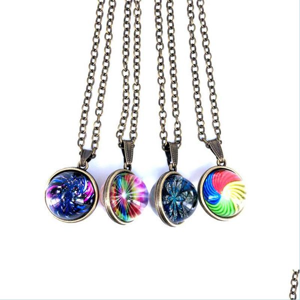 pendant necklaces new vintage handmade double side glass ball colorf pattern pendant necklace time gem jewelry for women men gift x00 dhzra, Silver
pendant necklaces new vintage handmade double side glass ball colorf pattern pendant necklace time gem jewelry for women men gift x00 dhzra, Silver