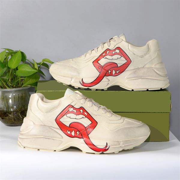 designer rhyton casual shoes men women sneakers vintage chaussures fashion platform sneaker strawberry mouse mouth shoe with box, Black
designer rhyton casual shoes men women sneakers vintage chaussures fashion platform sneaker strawberry mouse mouth shoe with box, Black