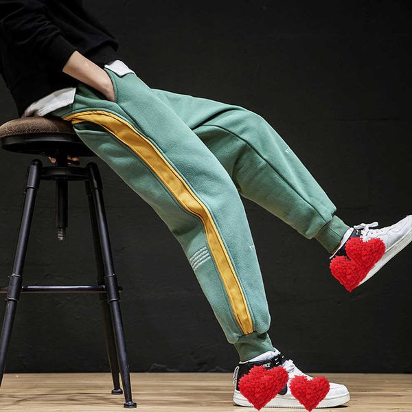 men's pants 2022 men long autumn mens casual ankel tied sweatpants soft sports jogging male clothes streetwear t220928, Black
men's pants 2022 men long autumn mens casual ankel tied sweatpants soft sports jogging male clothes streetwear t220928, Black