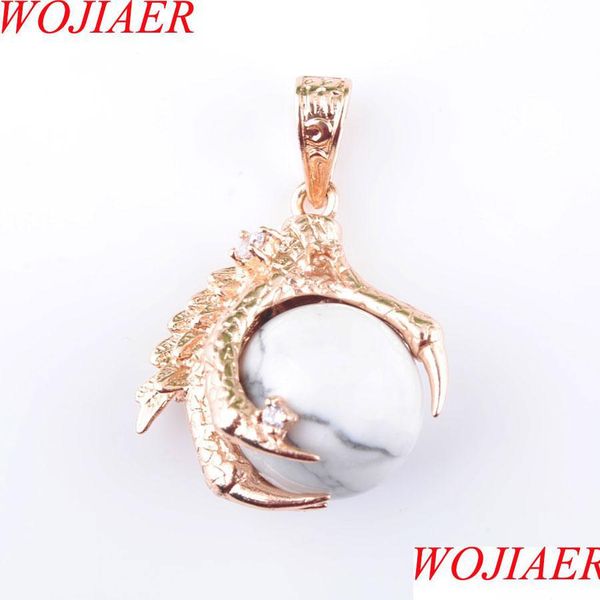 pendant necklaces natural white turquoise stone round bead dragon claw gold pendant necklace gem jewelry n3100 drop delivery 2021 n dhhfz, Silver
pendant necklaces natural white turquoise stone round bead dragon claw gold pendant necklace gem jewelry n3100 drop delivery 2021 n dhhfz, Silver