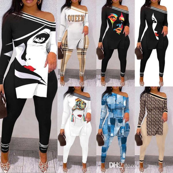 autumn and winter women tracksuits letter printed pants two piece matching sets outfits personalise split t shirt leggings suit, Gray
autumn and winter women tracksuits letter printed pants two piece matching sets outfits personalise split t shirt leggings suit, Gray