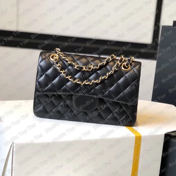 10a tier quality luxury designer 23cm small flap bag womens real leather handbag caviar lambskin quilted black purse shoulder chain bag with
10a tier quality luxury designer 23cm small flap bag womens real leather handbag caviar lambskin quilted black purse shoulder chain bag with