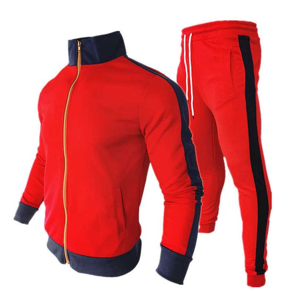 men's tracksuits autumn 2021 new winter casual solid sets stripe tracksuits sportswear sweatshirt pants jogging clothes sports suit tra, Gray
men's tracksuits autumn 2021 new winter casual solid sets stripe tracksuits sportswear sweatshirt pants jogging clothes sports suit tra, Gray