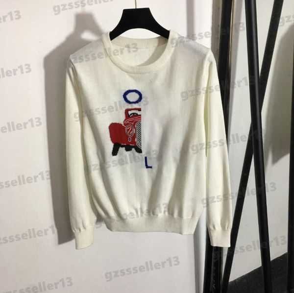 designer women sweaters retro car alphabet pattern womens sweater fashion brand round neck long sleeve pullover sweater 0912, White;black
designer women sweaters retro car alphabet pattern womens sweater fashion brand round neck long sleeve pullover sweater 0912, White;black
