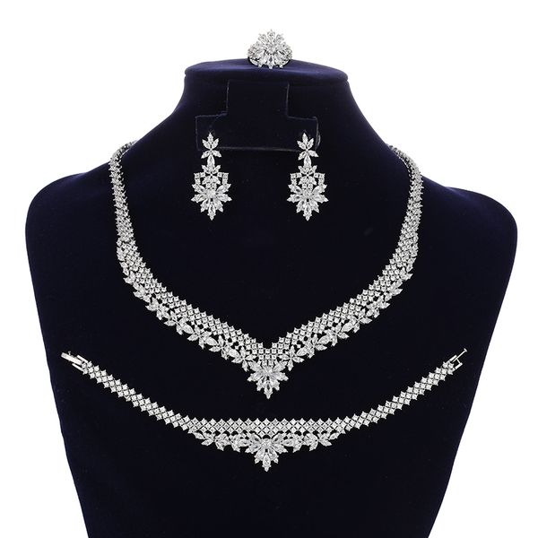 wedding jewelry sets hadiyana dubai bridal vintage necklace bracelet ring earring zirconia cn3578 bijoux mariage 220929, Slivery;golden
wedding jewelry sets hadiyana dubai bridal vintage necklace bracelet ring earring zirconia cn3578 bijoux mariage 220929, Slivery;golden