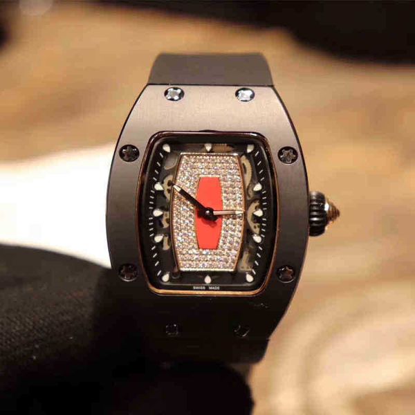 full diamond watch for men richa milles business leisure rm07-01 fully automatic mechanical watch black ceramic case tape, Slivery;brown
full diamond watch for men richa milles business leisure rm07-01 fully automatic mechanical watch black ceramic case tape, Slivery;brown