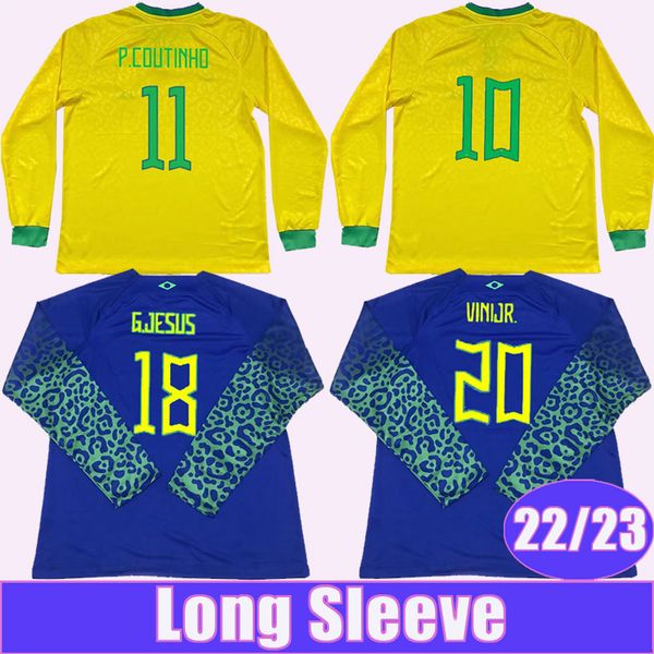 2022 23 p. coutinho mens soccer jerseys national team richarlison vinijr.richarlison g.jesus casemiro home away long sleeve football shirts, Black;yellow
2022 23 p. coutinho mens soccer jerseys national team richarlison vinijr.richarlison g.jesus casemiro home away long sleeve football shirts, Black;yellow