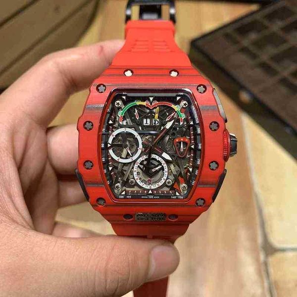 watch designer luxury wristwatch richa milles business leisure r50-03 automatic mechanical watch red carbon fiber case tape men's watch, Slivery;brown
watch designer luxury wristwatch richa milles business leisure r50-03 automatic mechanical watch red carbon fiber case tape men's watch, Slivery;brown