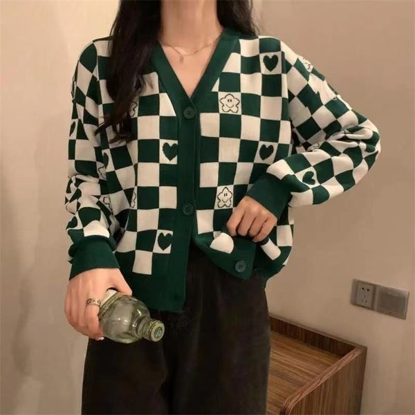womens knits tees cardigan women thin spring auttum knitted simple casual plids temperament single breasted streetwear clothes y2k pullovers, White
womens knits tees cardigan women thin spring auttum knitted simple casual plids temperament single breasted streetwear clothes y2k pullovers, White
