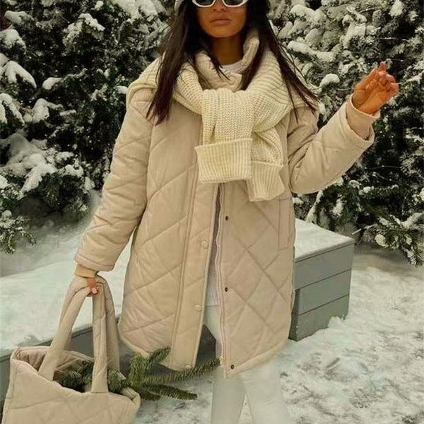 womens down parkas womens jacket loose padded long lingge winter casual turn down collar overcoat with bags office lady outwear woman clothe, Black
womens down parkas womens jacket loose padded long lingge winter casual turn down collar overcoat with bags office lady outwear woman clothe, Black