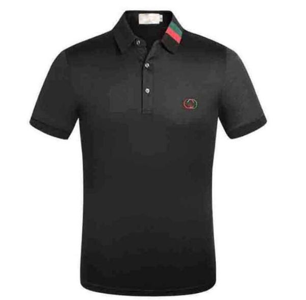 2022gg mens t-shirts luxury polo new fashion classic striped embroidery shirt cotton white black blue designer
2022gg mens t-shirts luxury polo new fashion classic striped embroidery shirt cotton white black blue designer