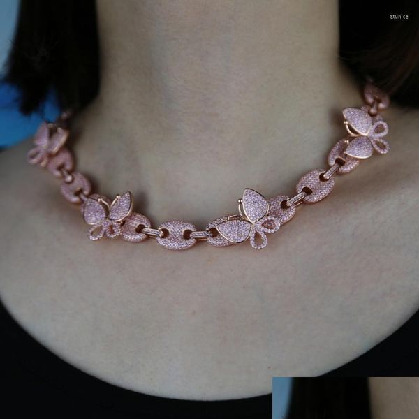 chains chains 2 size iced out hip hop pink color butterfly choker necklace paved white cz dainty jewelry for woemn wedding dayupshop dhaw2, Silver
chains chains 2 size iced out hip hop pink color butterfly choker necklace paved white cz dainty jewelry for woemn wedding dayupshop dhaw2, Silver