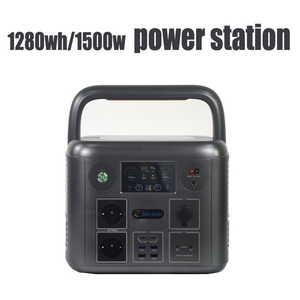 1500w portable solar power station battery 110v 220v lifepo4 batteria solar generator batteries powered 1280wh outdoor camping emergency lig
1500w portable solar power station battery 110v 220v lifepo4 batteria solar generator batteries powered 1280wh outdoor camping emergency lig