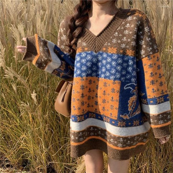 women's sweaters of fund 2022 autumn winters is easy commuting turtleneck sweater long restoring ancient ways geometric patterns, White;black
women's sweaters of fund 2022 autumn winters is easy commuting turtleneck sweater long restoring ancient ways geometric patterns, White;black