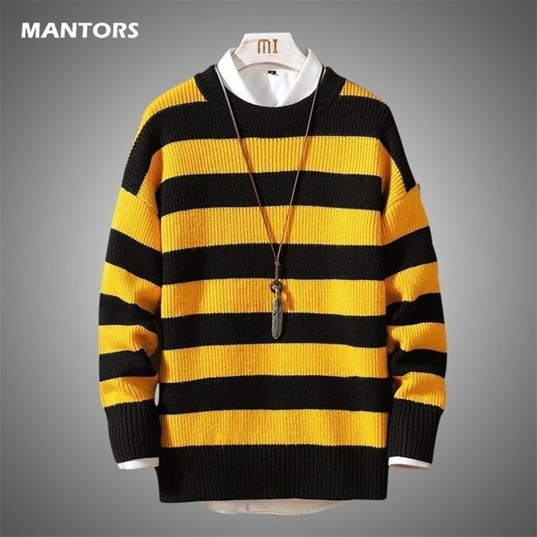 mens sweaters casual mens sweater oneck striped slim sweaters coat autumn winter mens hip hop sweaters pullovers men warm knitwear 220929, White;black
mens sweaters casual mens sweater oneck striped slim sweaters coat autumn winter mens hip hop sweaters pullovers men warm knitwear 220929, White;black