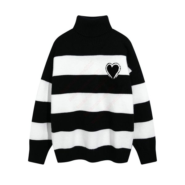 men's sweaters mi de coeur striped oversize sweater autumn and winter women warm sweater long sleeve turtleneck sweaters retro knitted, White;black
men's sweaters mi de coeur striped oversize sweater autumn and winter women warm sweater long sleeve turtleneck sweaters retro knitted, White;black
