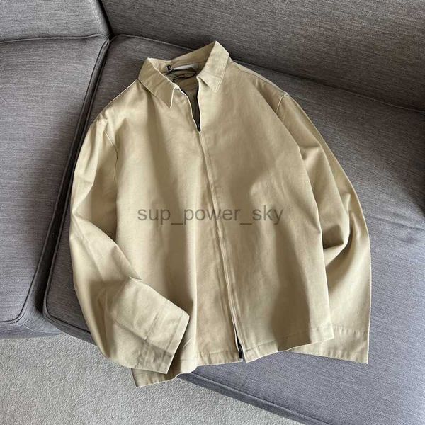 mens jackets essential designer double line fashion brand little popular brand american style zipper jacket male, Black;brown
mens jackets essential designer double line fashion brand little popular brand american style zipper jacket male, Black;brown