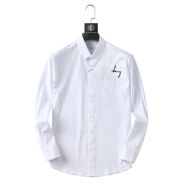 high end long sleeve shirts luxury brand men s designer design business dress fashion casual mens slim fit black white shirts -xxxl 026, White;black
high end long sleeve shirts luxury brand men s designer design business dress fashion casual mens slim fit black white shirts -xxxl 026, White;black