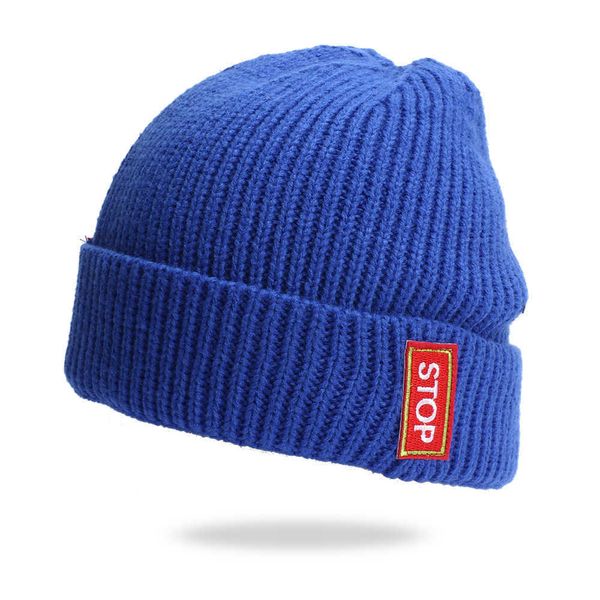 stingy brim hats autumn and winter new english letter sstudent wool hat knitted warm hat men's and women's fashion korean couple h, Blue;gray
stingy brim hats autumn and winter new english letter sstudent wool hat knitted warm hat men's and women's fashion korean couple h, Blue;gray